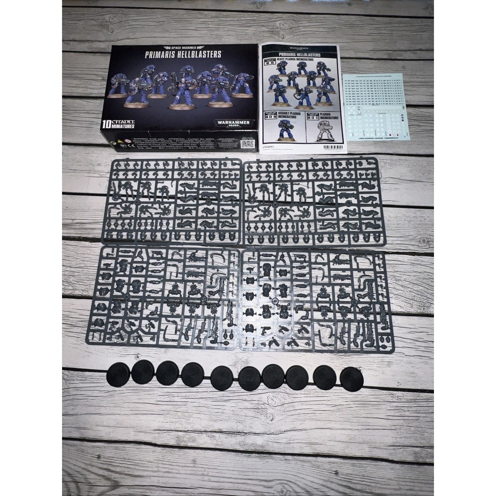 Games Workshop Space Marines Primaris Hellblasters Warhammer 40k - New Open Box